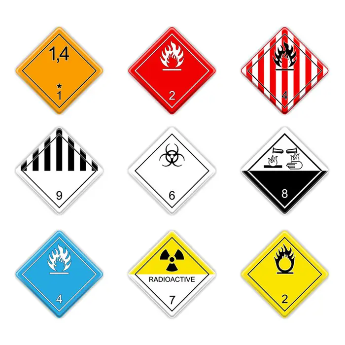 Hazchem Diamond Signs
